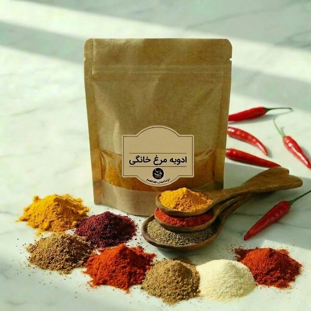 ادویه مخصوص مرغ خانگی- پک 150 گرمی