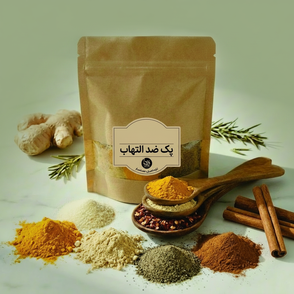 ادویه ضد التهاب- پک 100 گرمی